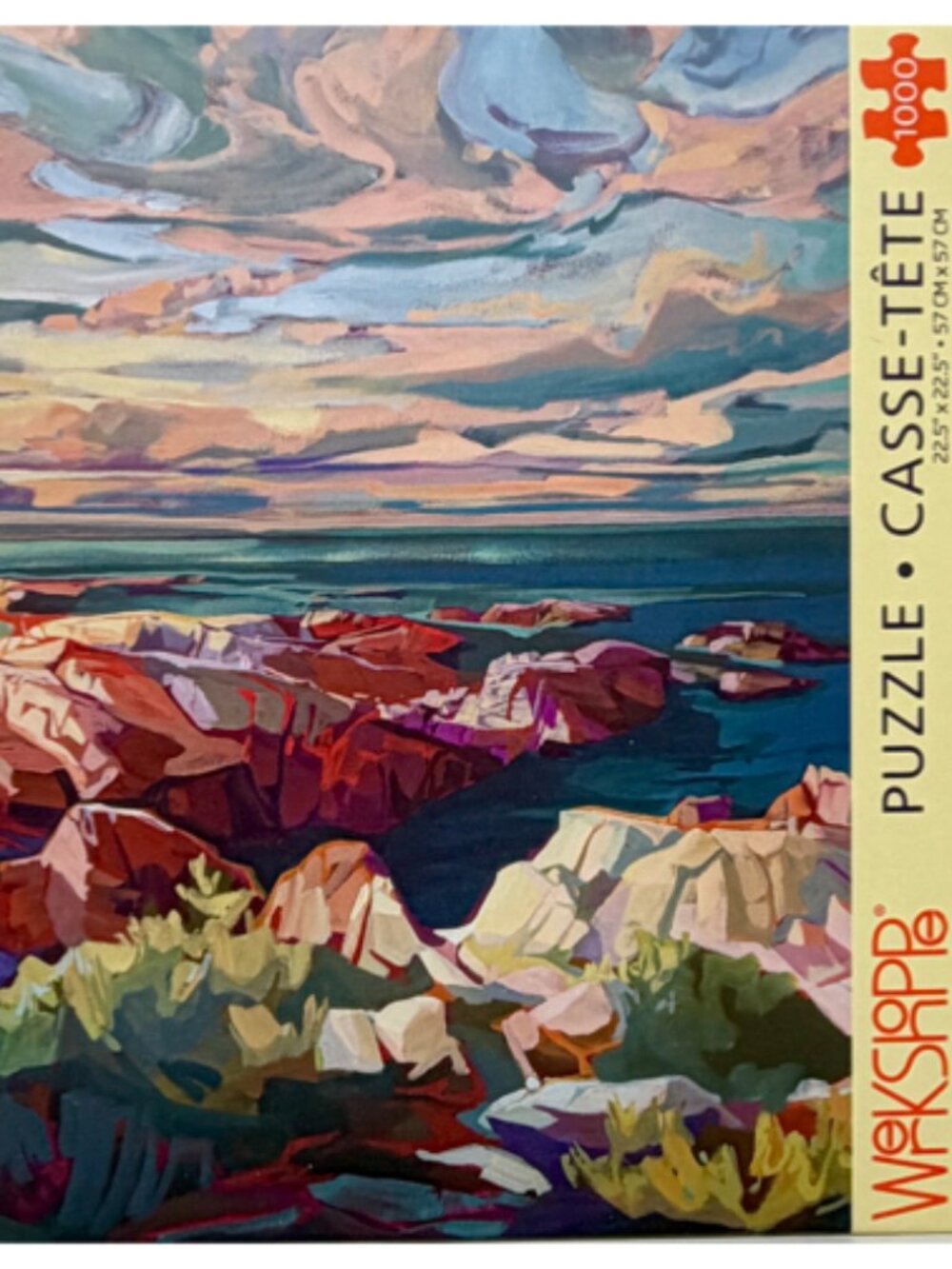 NEW WerkShoppe Coastal Vista 1000pc Jigsaw Puzzle